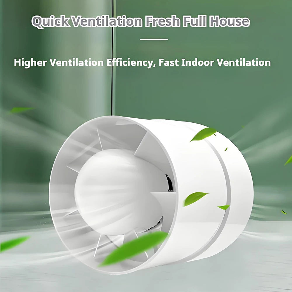 4/5 inch 220V EU Silent Ventilation Air Vents