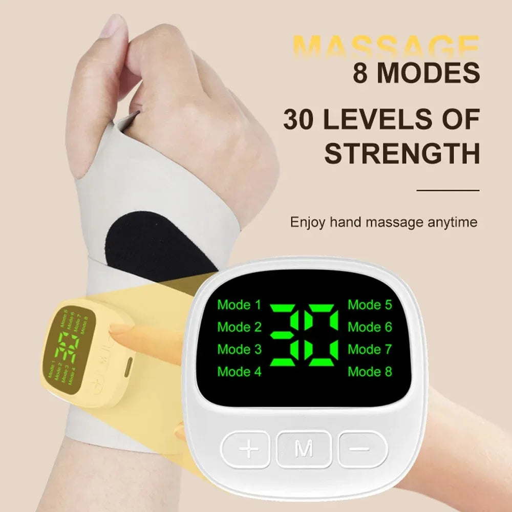 8 Modes 32 Levels Wrist Massager Electric