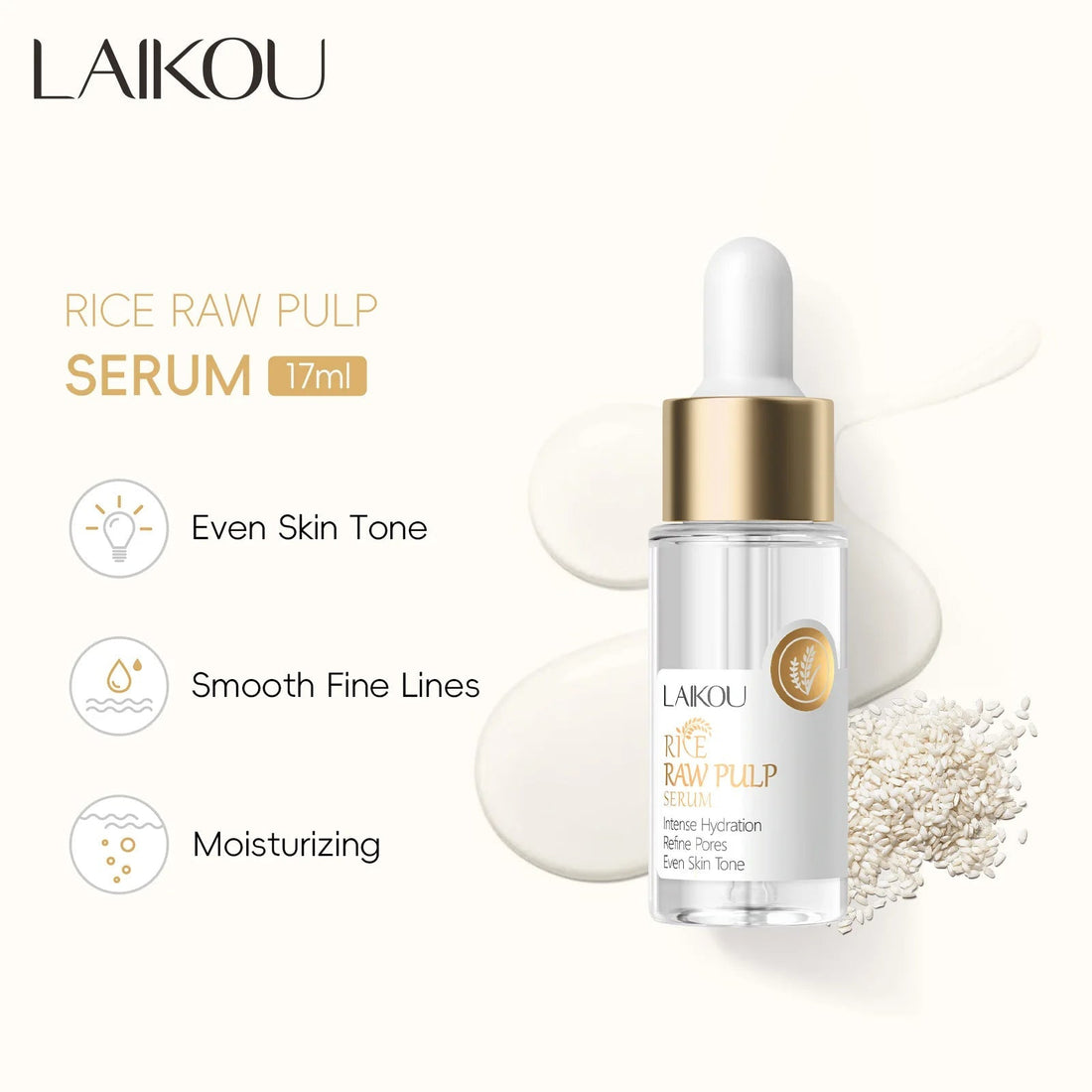 17ml White Rice Essences Skin Care Hydrating